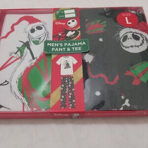 Disney-Sleepwear Pant & Tee Nightmare Before Christmas Men's -Size Large -NWT